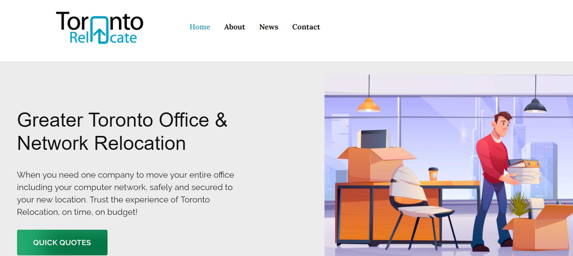 Toronto Office Relocation Service – New Website :)